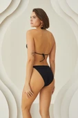 Siyah Taşlı Bikini Takım thumbnail 3