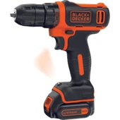 Black & Decker BDCDD12BAFC-QW 10.8V 1.5Ah Li-Ion Şarjlı Matkap Vidalama,Taşıma Çantası,100 Parça Aks. Seti - 2