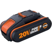 Worx WA3551 20VOLT 2.0AH. Li-Ion Powershare Yedek Akü - 1