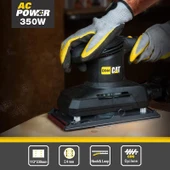 Cat DX44 350WATT Profesyonel Devir Ayarlı Titreşimli Zımpara - 3