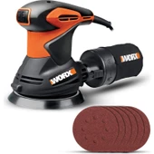 Worx WX652.1 320WATT 125MM Profesyonel Eksantrik Zımpara - 1
