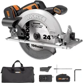 Worx Wx520 20volt 4.0ah. Li-Ion Kömürsüz Profesyonel Daire Testere - 1