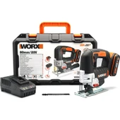 Worx WX543 20VOLT 2.0AH Li-Ion Profesyonel Dekupaj Testere - 1