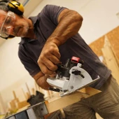 Worx Wx520 20volt 4.0ah. Li-Ion Kömürsüz Profesyonel Daire Testere - 5