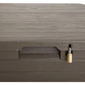 Toomax Woody's 90Lt Kahverengi Bahçe, Teras, Balkon Depolama Sandığı - 3