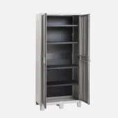 Evinizin Atölyesi Bahçe Dolabı, Balkon Dolabı Plastik Dolap 78X46X182CM - 2