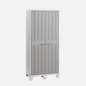 Evinizin Atölyesi Bahçe Dolabı, Balkon Dolabı Plastik Dolap 78X46X182CM - 1