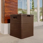 Toomax Woody's 90Lt Kahverengi Bahçe, Teras, Balkon Depolama Sandığı - 4