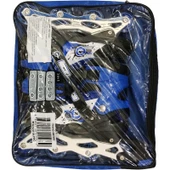 Enoy Işıklı Silikon Tekerlekli Ayarlanabilir Çocuk Alıştırma Pateni thumbnail 1