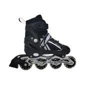 Vadi Çift Sıra Alüminyum Gövdeli Ayarlanabilir Alıştırma Pateni Çanta Hediyeli thumbnail 1