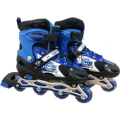 Enoy Işıklı Silikon Tekerlekli Ayarlanabilir Çocuk Alıştırma Pateni thumbnail 3