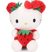 Hediye Nest Hello Kitty Kırmızı Peluş 35CM thumbnail 1