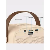 Teknoloji Gelsin Çift Karaoke Mikrofonlu Kablosuz Bluetooth Hoparlör 5 Ses Efektli Rgb Hd Stereo Ses Usb/Sd/Fm thumbnail 4