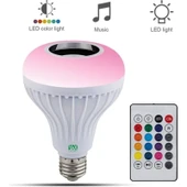 Kama Star Bluetooth Hoparlör Akıllı LED Ampül Lamba PLT-996DF5 thumbnail 2