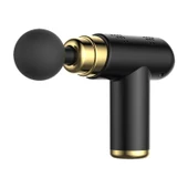 Bi Dünya İletişim Fascıal Gun Masaj Tabancası Sporcu Masaj Aleti 4 Başlıklı Şarjlı Masaj Sporu Aleti Siyah thumbnail 2