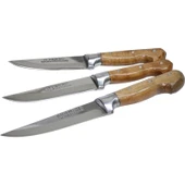 Sürmene Lazoğlu 4'lü Mutfak Bıçak Seti thumbnail 3