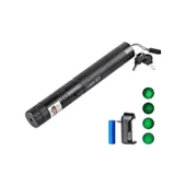 Starex Green Laser Poınter Anahtar Emniyetli Yeşil Lazer Pointer 1000MW Yüksek Güçlü Lazer Işaretçisi 15 Km thumbnail 5