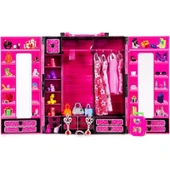 Beauty Aksesuarlı Gardırop - Barbie Dolap - Barbie Giysi Dolabı - Barbie Gardırop - Gardrop - 2