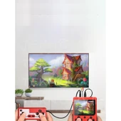 Teknoloji Gelsin Mini Atari Gameboy Oyun Konsolu Gamebox Kollu Atari 400 Oyun - 2