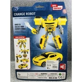 EC Shop Oyuncakchi Transformers Bumble Bee Dönüşen Oyuncak Robot Araba thumbnail 4
