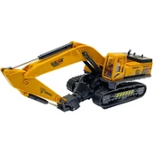 Toysandmore Bina Kolon Kırıcı Çocuk Mühendisliği Iş Makinası Paletli Oyuncak 35 cm - 4