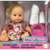 EC Shop Masalavm Altını Islatan Oyuncak Bebek & Türkçe Konuşan Süt Içen Melis Bebek - 1