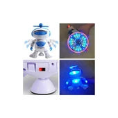 Tamam Elektronik Pilli Müzikli ve Işıklı Dans Eden Robot Oyuncak thumbnail 5