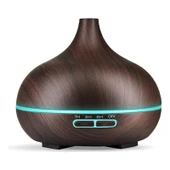 Auhma Hava Nemlendirici Buhar Makinesi ve Terapi Cihazı LED Işıklı Koyu H223 - 1