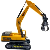 Toysandmore Bina Kolon Kırıcı Çocuk Mühendisliği Iş Makinası Paletli Oyuncak 35 cm - 1