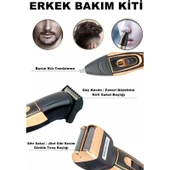 Ipone IP-2020 3 Başlıklı Saç Sakal Ense Özel Bölge Lazer Öncesi Tıraş Makinesi Profesyonellerin Tercihi thumbnail 4