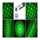 Vıp 100 Mw Green Laser Poınter 100 Mw Yeşil Lazer 4 Başlıklı Kutulu Yeşil Lazer Kamp Dağcı Işıkları thumbnail 3