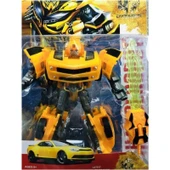 EC Shop Oyuncakchi Transformers Bumble Bee Dönüşen Oyuncak Robot Araba thumbnail 3