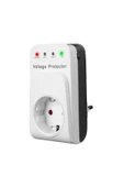 15A 3520W Akım Korumalı Tekli Priz Aşırı Yüksek Gerilim Koruma Dijital Göstergeli thumbnail 2