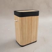 Soley | Foldi | Bamboo Örme Çamaşır Sepeti - 1