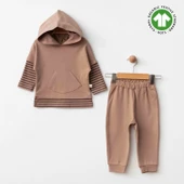 Eslenza Baby Organik 2'li Takım 0051 Kahve - 1