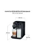 Nespresso F541 Gran Lattissima Siyah Kapsül Kahve Makinesi thumbnail 3