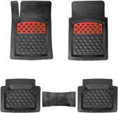 Automix Metal Topuklu Paspas Chrome Kirmizi - 1