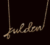 Yeni Trend Taşlı Gümüş İsim Kolye thumbnail 1