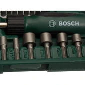 BOSCH 46 PARÇA CIRCIRLI TORNAVİDA BITS UÇ LOKMA VİDALAMA  SETİ. - 5