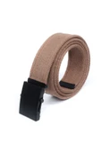 Livize Unisex Siyah Tokalı Kolon Kemeri 4cm Yeşil - 3