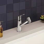 Artema Harmony XL A42147 Pull-Out Eviye Bataryası, Krom - 2