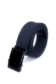 Livize Unisex Siyah Tokalı Kolon Kemeri 4cm Yeşil - 4