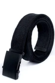 Livize Unisex Siyah Tokalı Kolon Kemeri 4cm Yeşil - 2