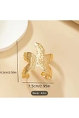 Titanyum Alaşım Starfish Kelepçe Bilezik thumbnail 3