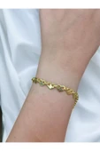 925s| Unisex Heart Zincir Bileklik - 1