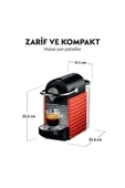 Nespresso C66R Pixie Aeroccino 3 Bundle Kapsüllü Kahve Makinesi thumbnail 3