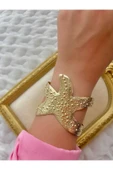 Titanyum Alaşım Starfish Kelepçe Bilezik thumbnail 2