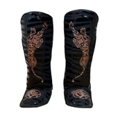 DragonDo 40713-P Tiger Kaval Ayak Koruyucu Muay Thai Kick Boks Kaval Koruyucu - 1