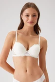 Pierre Cardin 6200 Ekru Madrid Balenli Desteksiz Sütyen thumbnail 1