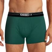 Yohannes Club Erkek Özel Seperatörlü Pamuklu Boxer, 3'lü Paket thumbnail 5